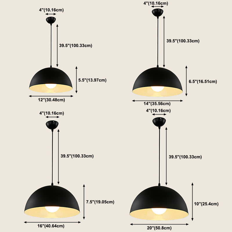 Modern Style Macaron Pendant Light 1 Light Hanging Lamp Fixture for Living Room