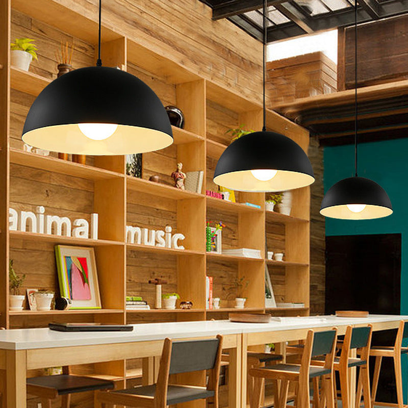 Modern Style Macaron Pendant Light 1 Light Hanging Lamp Fixture for Living Room