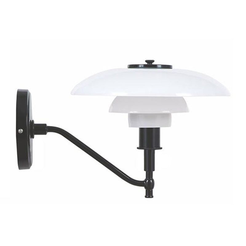 Moderno led in metallo a filo montare le luci di applique a parete a 1 luce con tonalità di erba