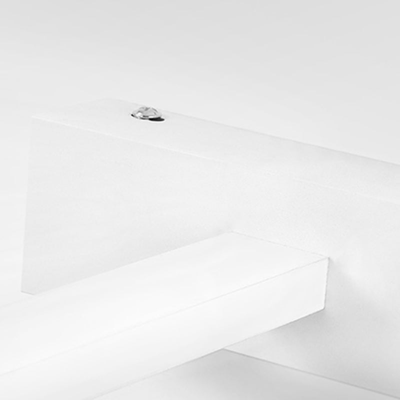 LED Vanity Wall Light Fixtures with Silicone Shade Modern Mirror Front Light