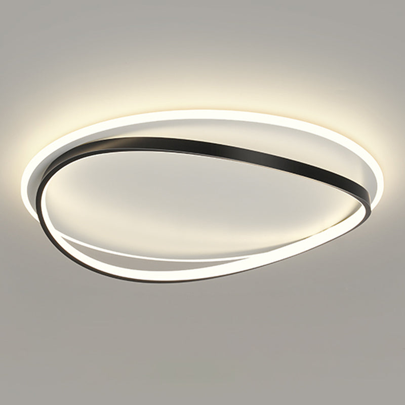 Contemporary Geometric Flush Mount Light Led Flush Mount Ceiling Light Fixture