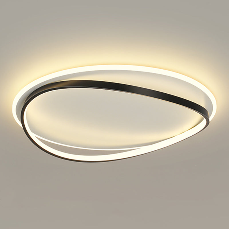 Contemporary Geometric Flush Mount Light Led Flush Mount Ceiling Light Fixture