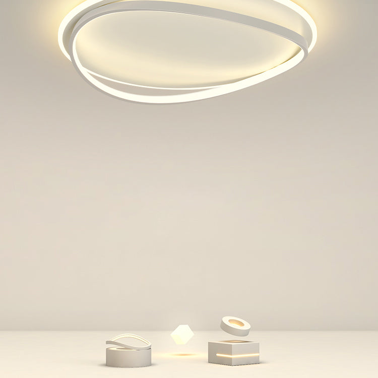 Contemporary Geometric Flush Mount Light Led Flush Mount Ceiling Light Fixture