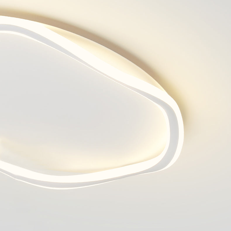 Plafonnier encastré contemporain Luminaire de plafond encastré géométrique