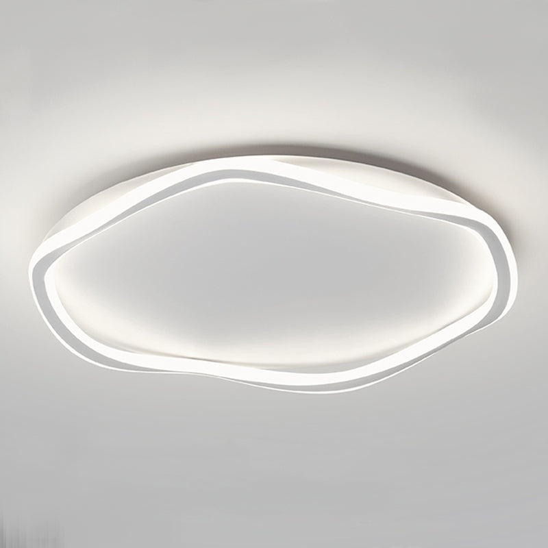 Plafonnier encastré contemporain Luminaire de plafond encastré géométrique