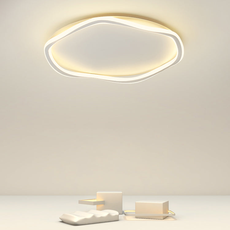 Plafonnier encastré contemporain Luminaire de plafond encastré géométrique
