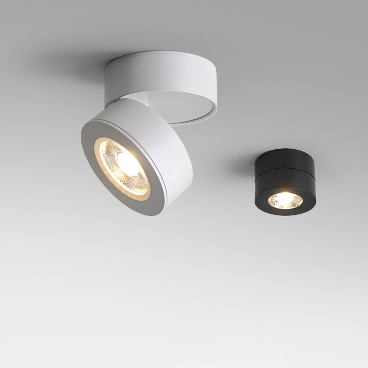 Plafonnier cylindrique Led encastré plafonnier moderne encastré