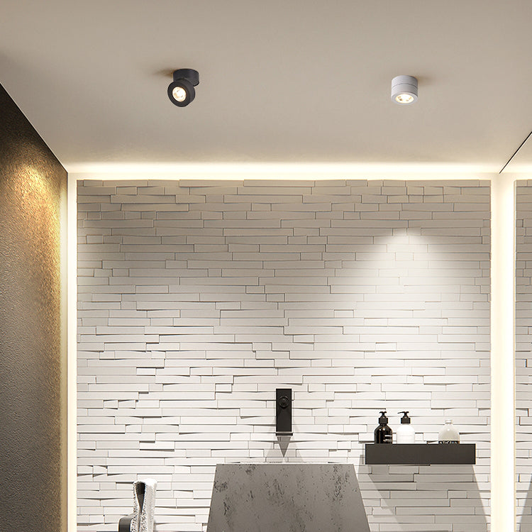 Plafonnier cylindrique Led encastré plafonnier moderne encastré