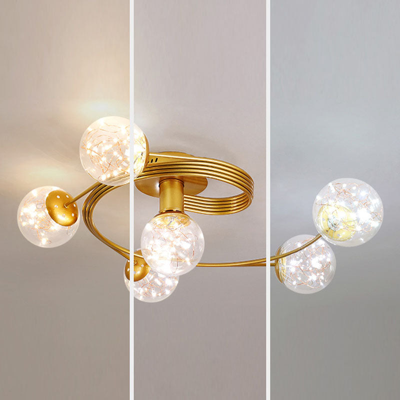 Ronde kap Multi-Lights Inbouw moderne stijl Inbouw plafondlamp