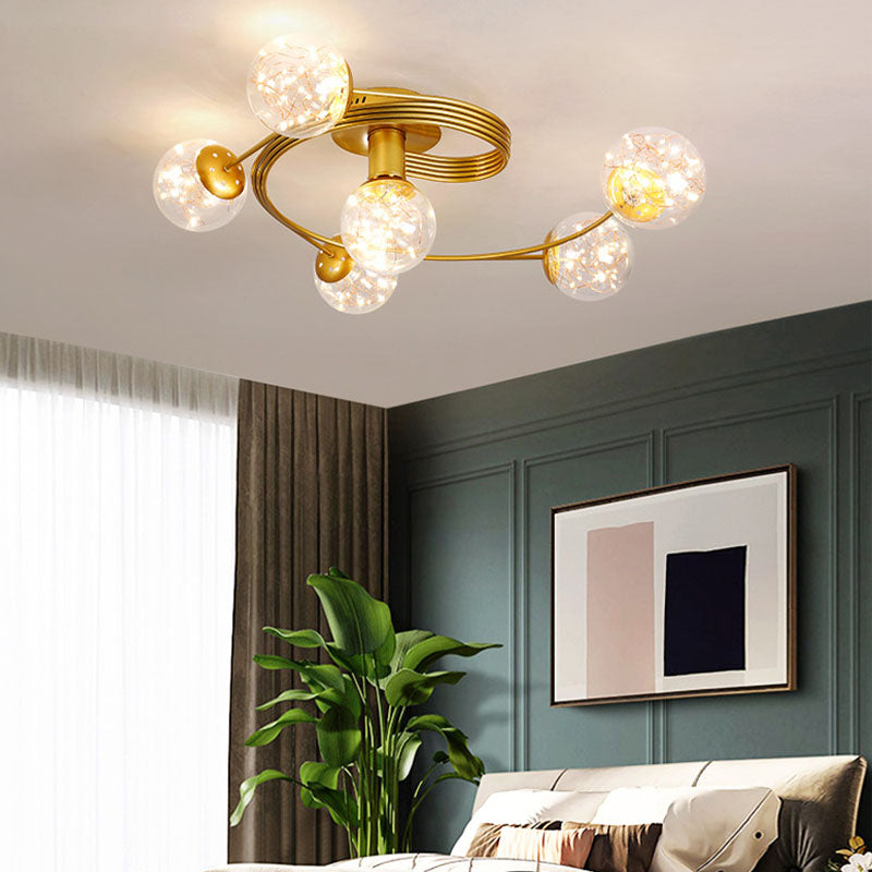 Ronde kap Multi-Lights Inbouw moderne stijl Inbouw plafondlamp