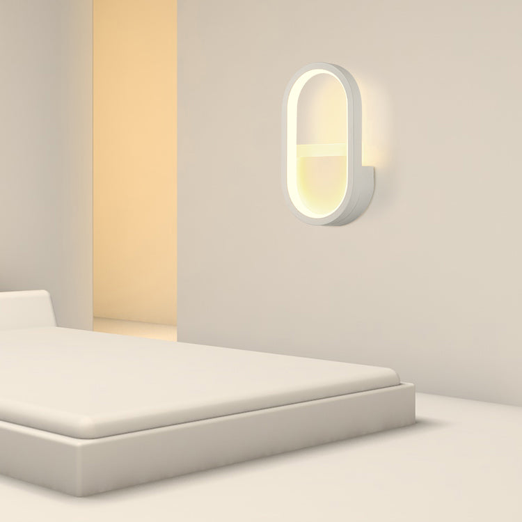 Luminaire mural géométrique Malle de salle de bain moderne Appiculture de mur de salle de bain avec teinte acrylique