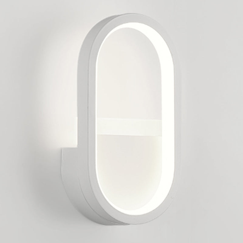 Luminaire mural géométrique Malle de salle de bain moderne Appiculture de mur de salle de bain avec teinte acrylique