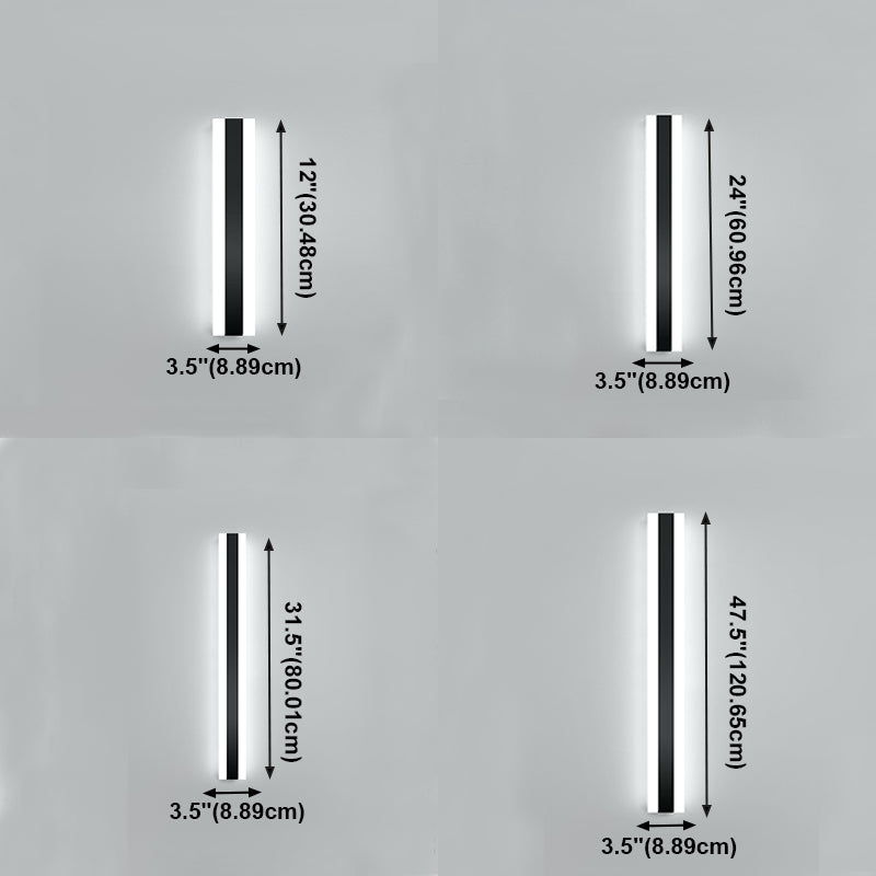 Linear wall light Wall Mount Light Fixture Modern Wall Sconce Lighting