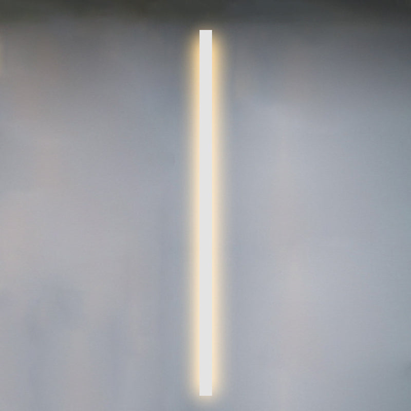 Strip schaduw muurverlichting moderne eenvoudige stijl metalen 1 lichten SCONCE lamp voor slaapkamer tv -achtergrond