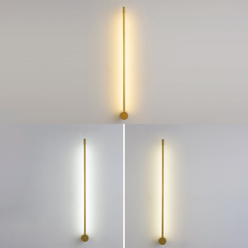 Minimalistische strip Shady Wall SCONCE Moderne stijl metalen wandverlichting voor woonkamer