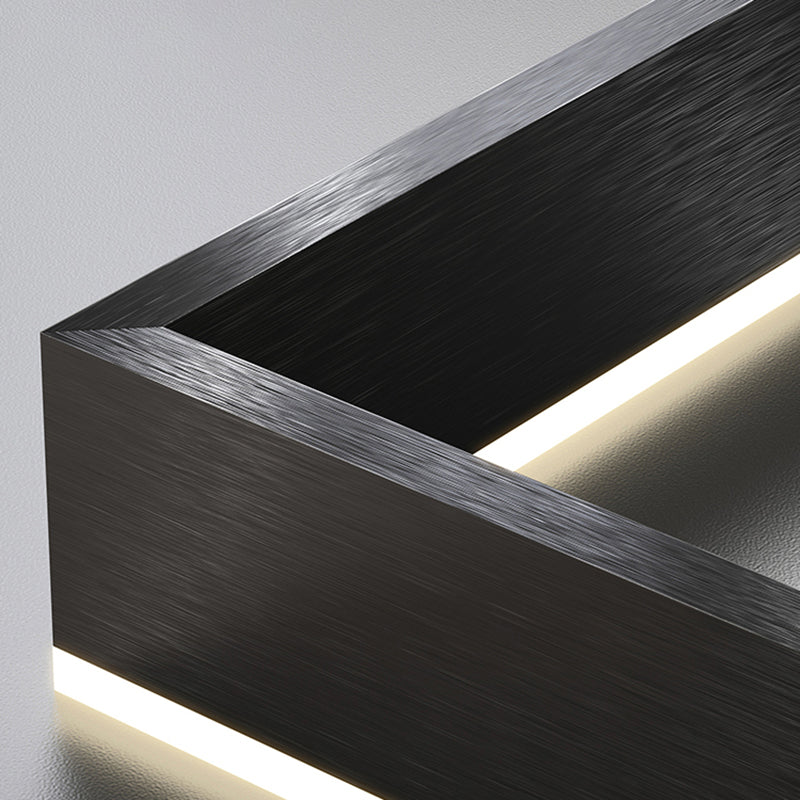 Meerdere vierkanten kroonluchter verlichtingsarmaturen moderne boerderij kroonluchters voor woonkamer