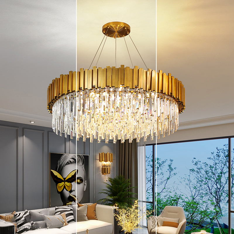 Modern Simple Light Luxury Style Led Hangende kroonluchter Licht voor slaapkamer in de woonkamer