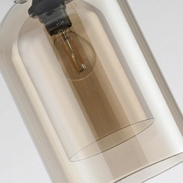 Minimalistischer Innenheizanhänger, klares Glas 1-Licht-Anhängerbeleuchtung für Innenräume