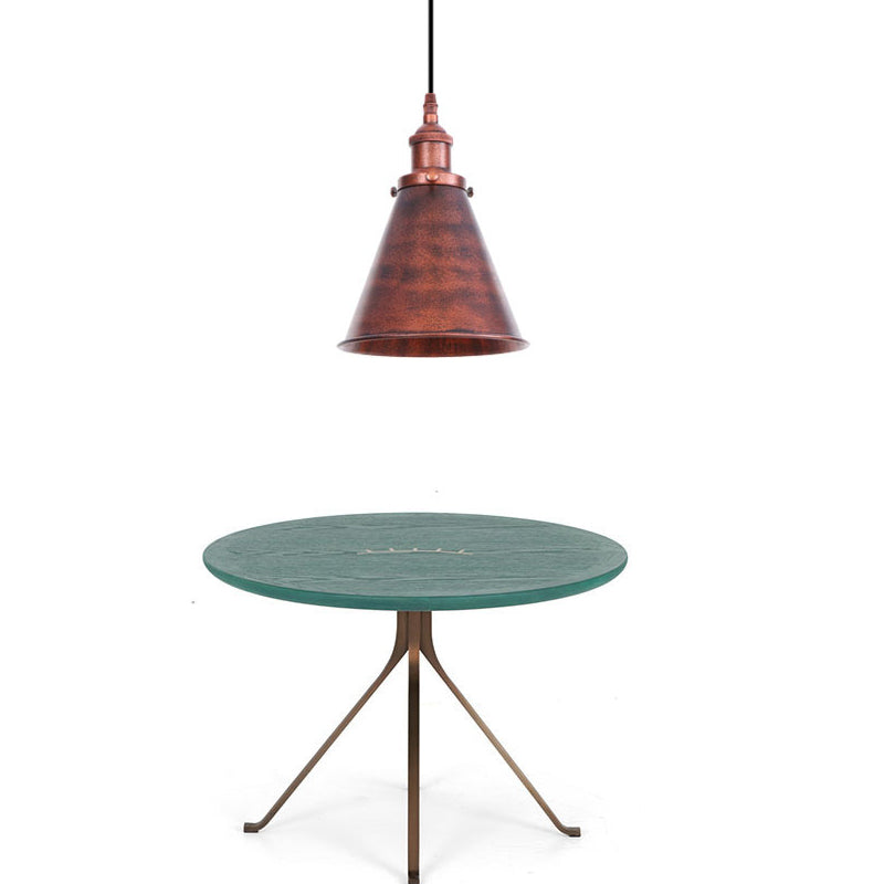 Wijd uitlopende industrieel hangend plafondlicht 1 licht metalen hangersverlichtingsarmaturen