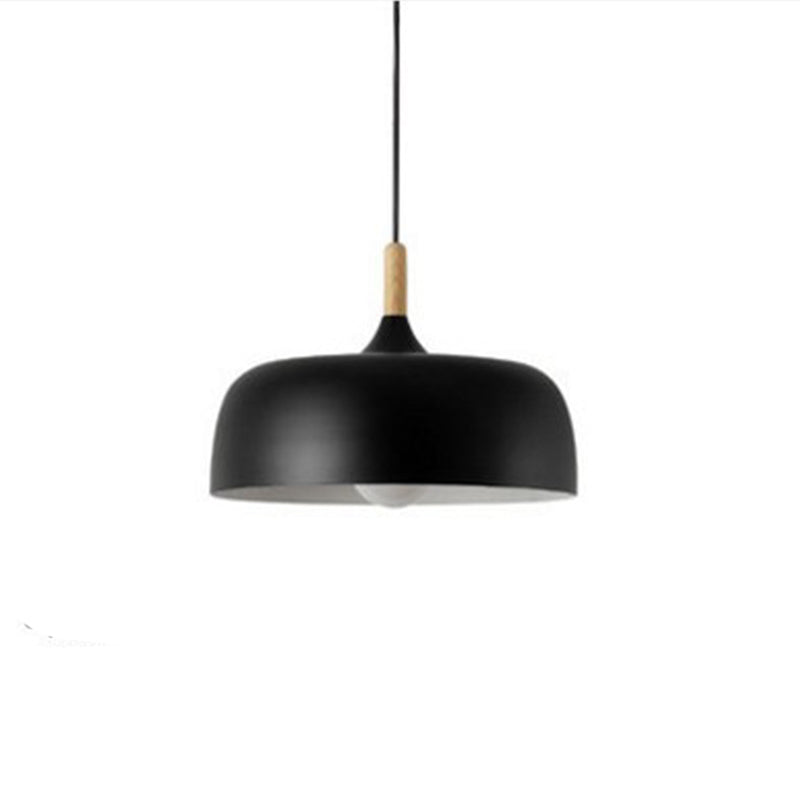 Nordic Simple Macaroon Style Lip Shape Pendant Iron 1 Light in warm for Bedroom Restaurant Cafe