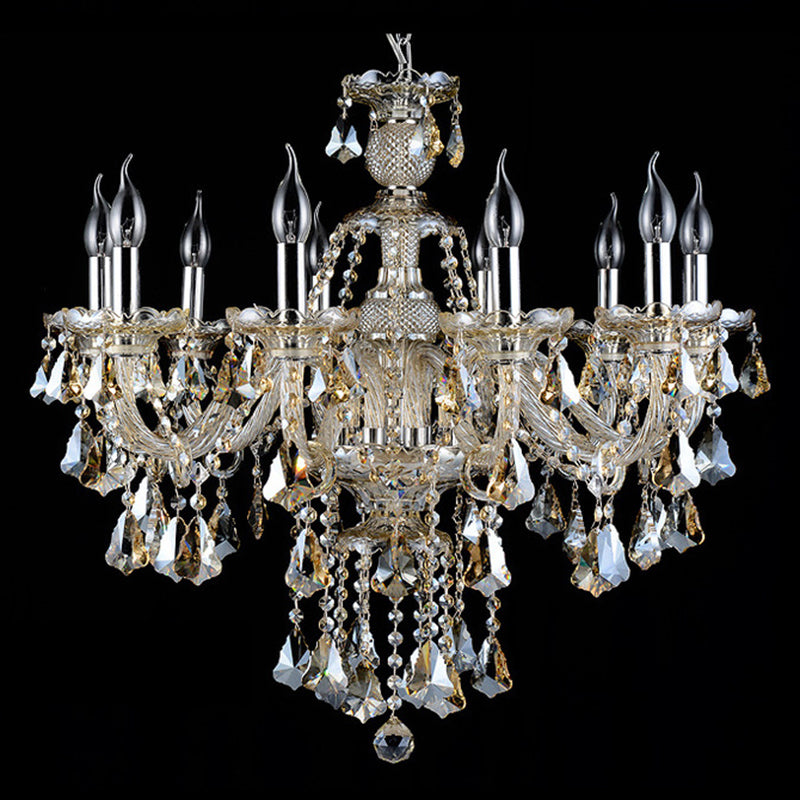 Crystal Strand Chandelier Éclairage
