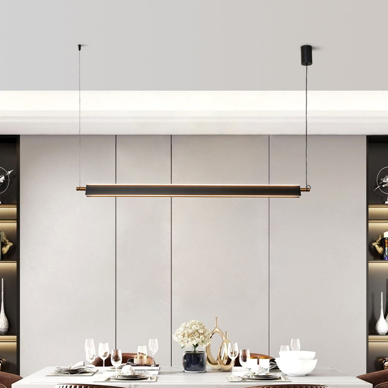 LED Linear Pendant Chandelier Contemporary Pendant Lighting for Living Room