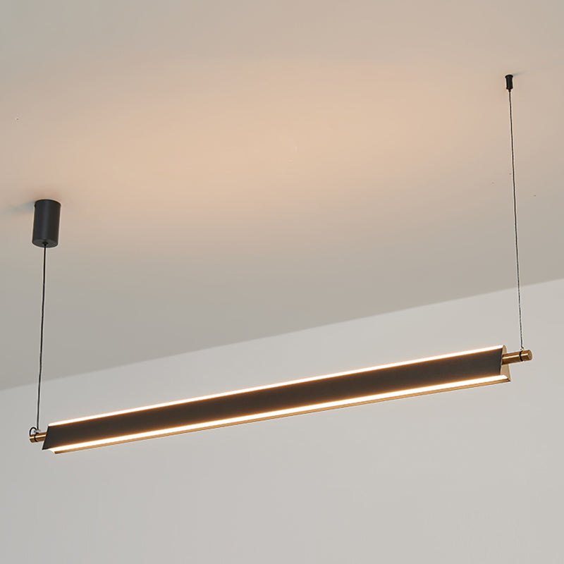 LED Linear Pendant Chandelier Contemporary Pendant Lighting for Living Room