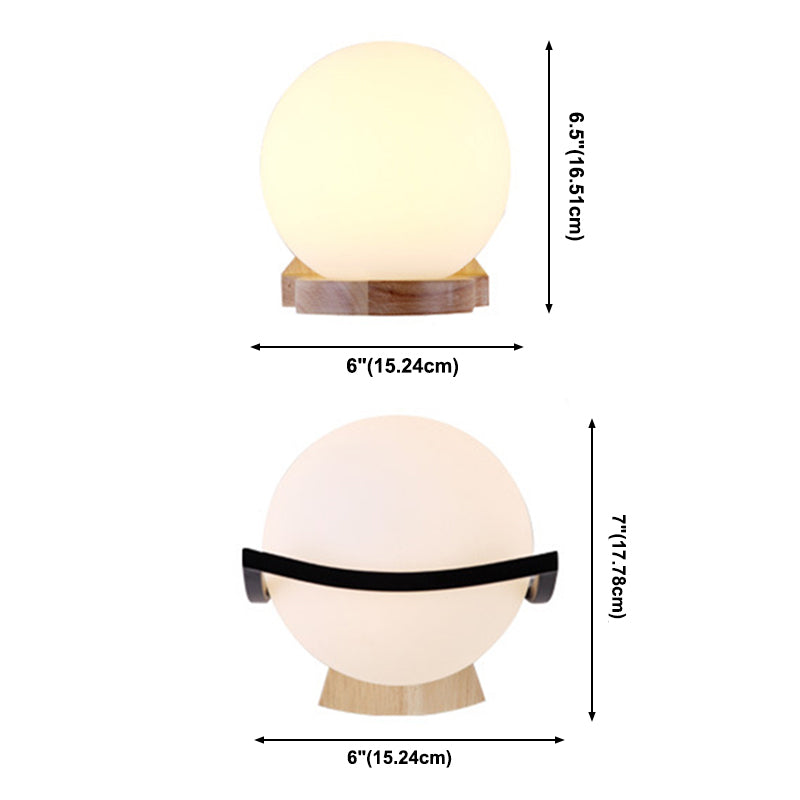 Gamique en verre blanc et en bois moderne un luminaire mural mural pour le salon