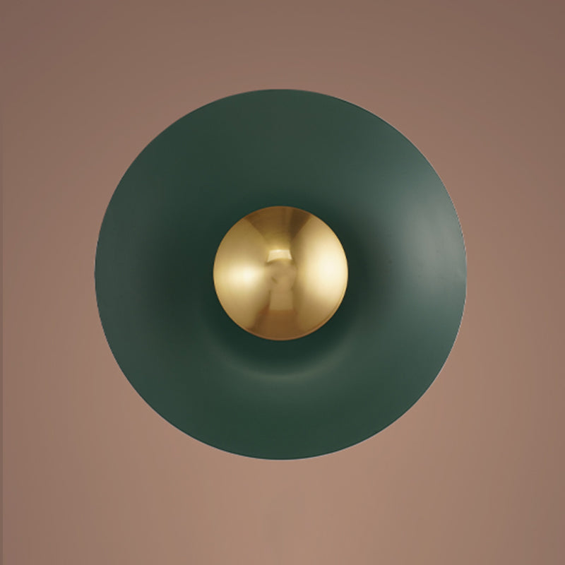 Luminaires de lampe à lampe à lampe à LEM métallique contemporaine pour le salon de la chambre à coucher