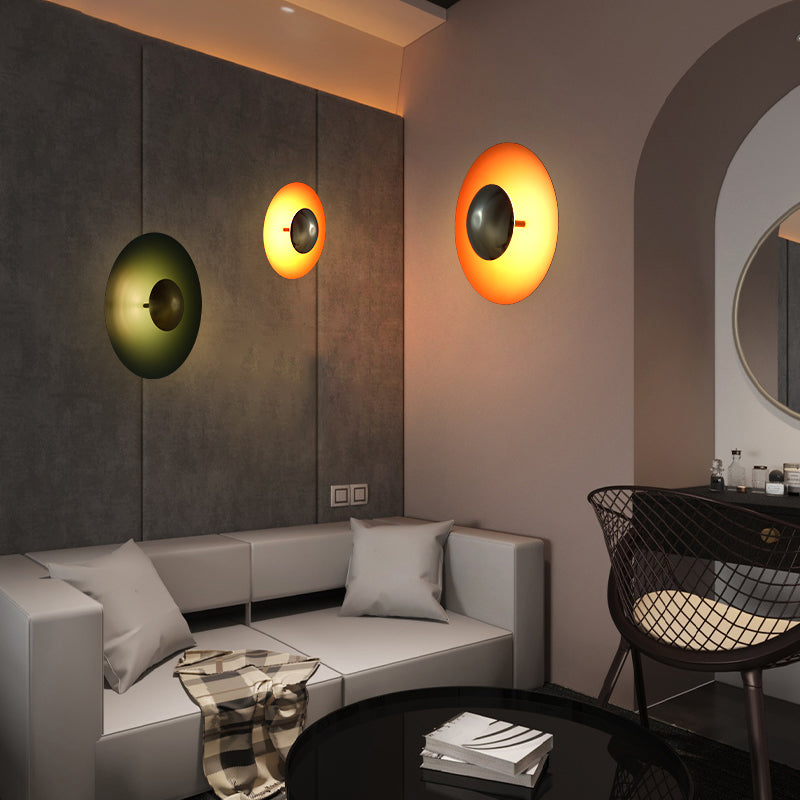 Contemporary Metallic LED Lamp Wall Lamp Fixtures for Bedroom Sitting Room