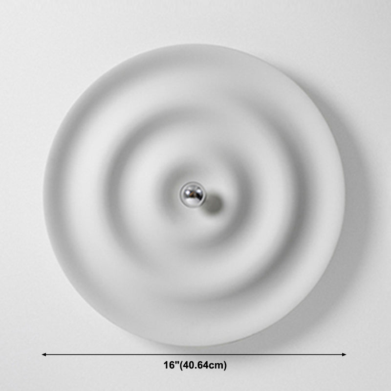 Simplicity Contemporary Wall Sconce Light with Metal Shade for Bedroom