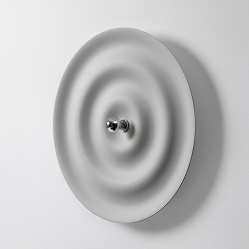 Simplicity Contemporary Wall Sconce Light with Metal Shade for Bedroom