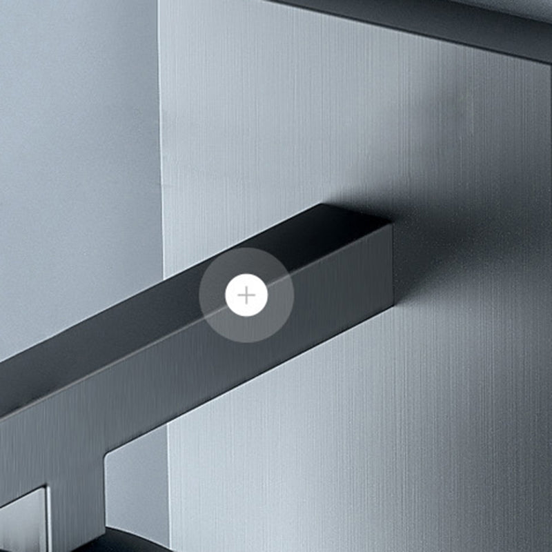 Lámpara de luz de drogadictos de tubo moderno lámpara montada en la pared del dormitorio de 1 luz con sombra de hierba de coñac