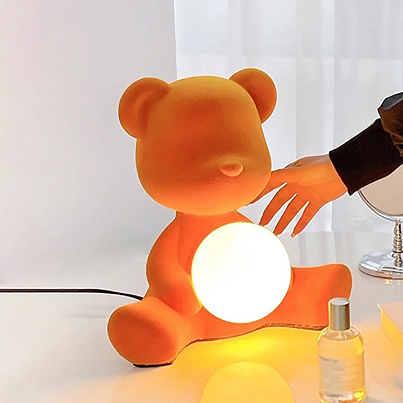 Modern Gold Table Lamp Fixture with Glass Shade for Living Room Bedroom