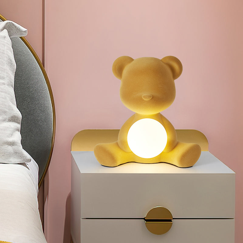 Modern Gold Table Lamp Fixture with Glass Shade for Living Room Bedroom