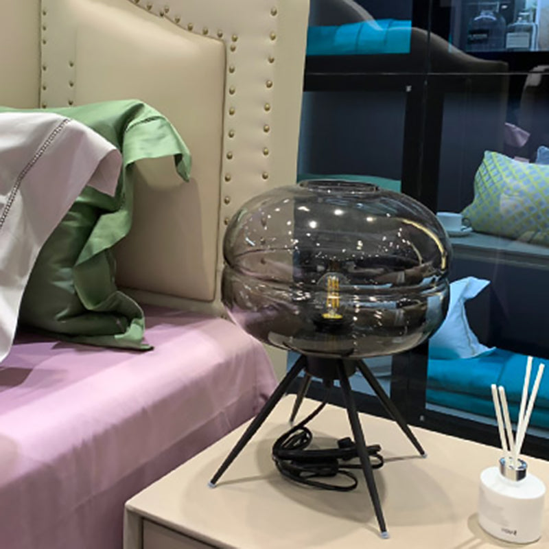 Modern Style Table Lamps with Glass Shade for Drawing Room Kid's Bedroom