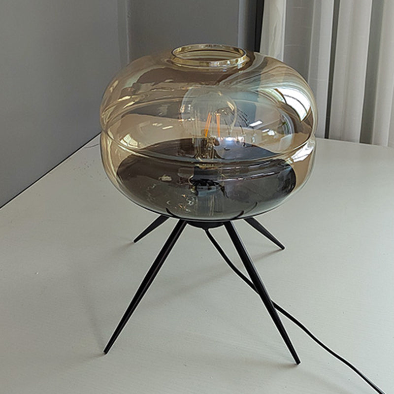 Modern Style Table Lamps with Glass Shade for Drawing Room Kid's Bedroom