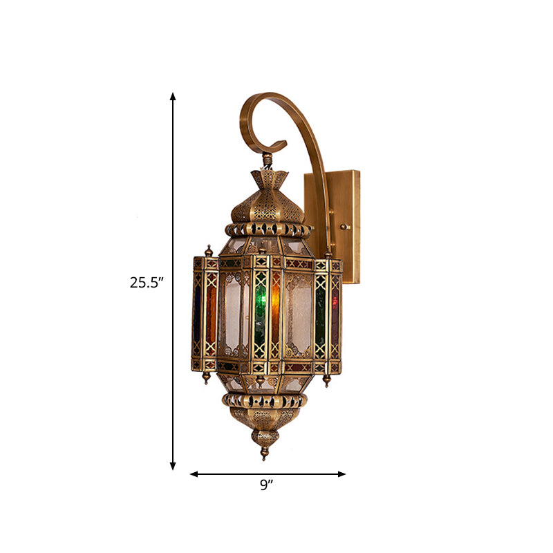Laiton 1 lampe murale de bulbe LAMPE ARABLE Métal Lant