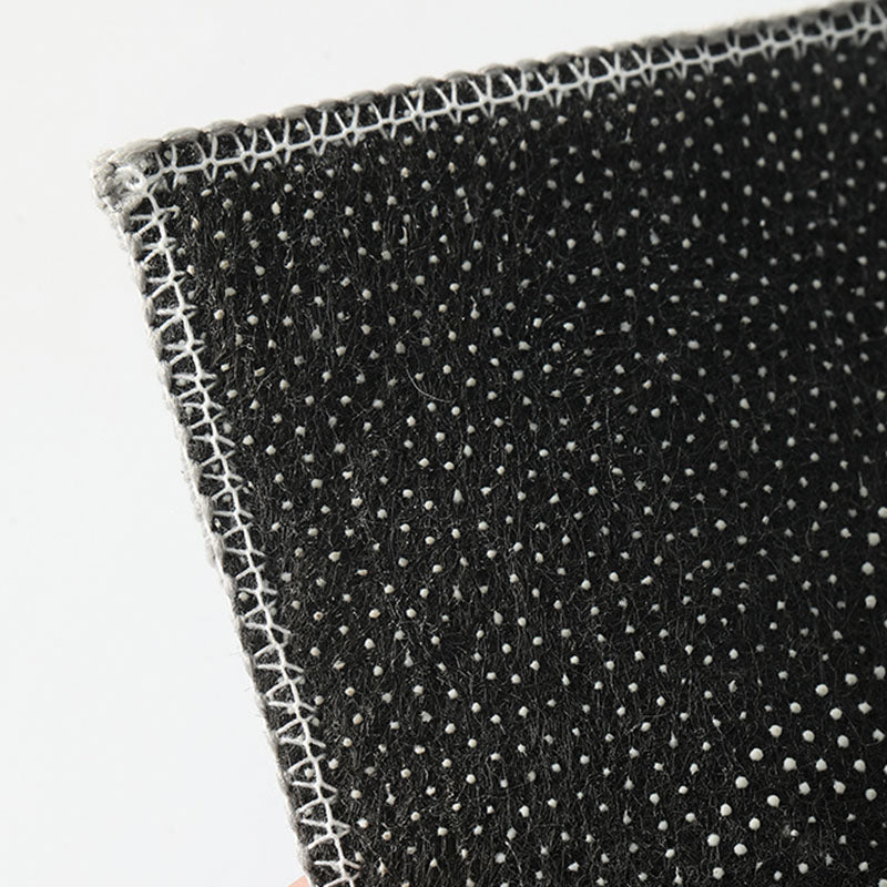 Blue Geometric Pattern Rug Modern Polyester Area Rug Non-Slip Backing Carpet for Living Room