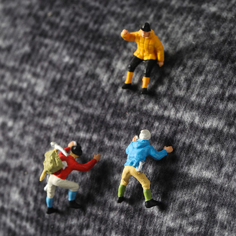 Blue Geometric Pattern Rug Modern Polyester Area Rug Non-Slip Backing Carpet for Living Room