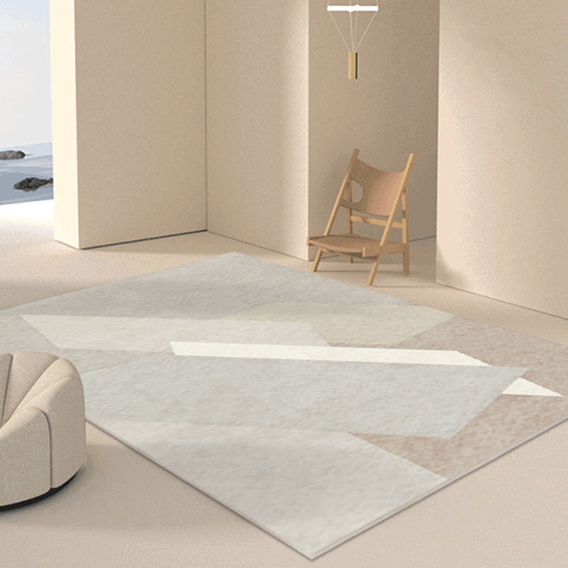 Tapis noir simple en Polyester, bloc de couleur, avec envers antidérapant, pour la décoration de la maison