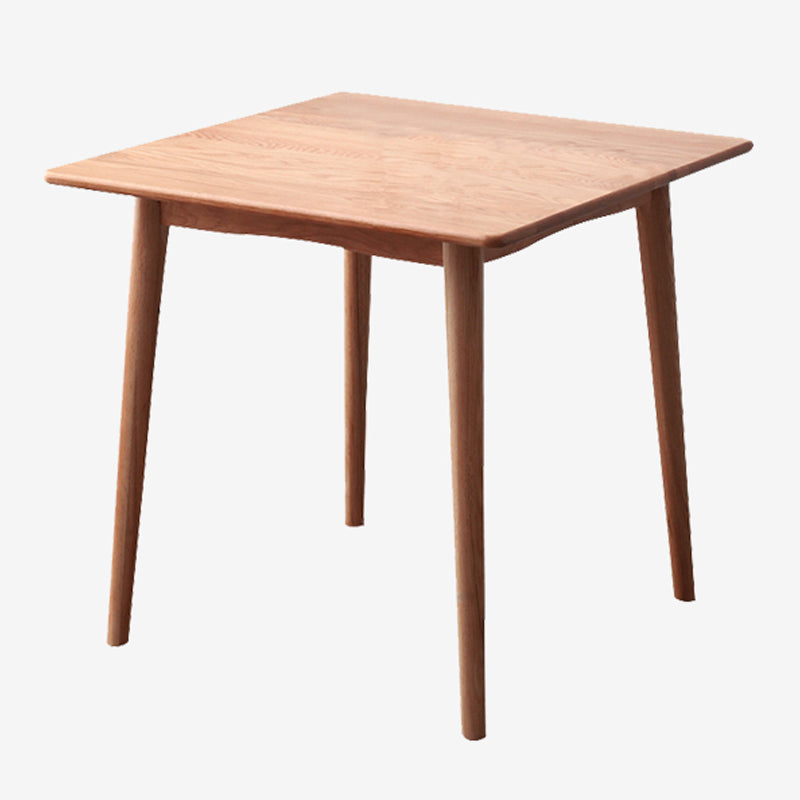 Contemporary Style 4-foot Furniture Solid Wood Dining Table Rectangle for Home