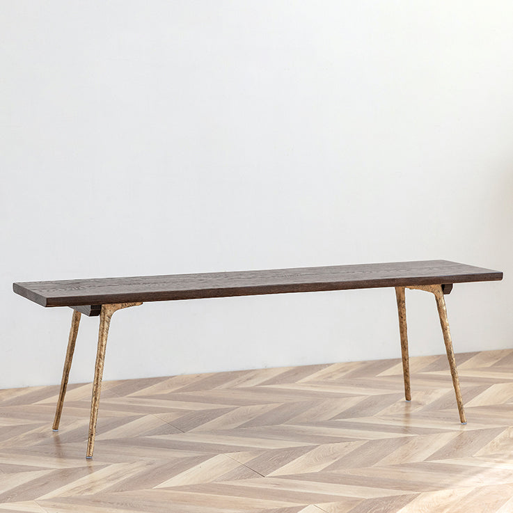 Table à manger en bois massif en chêne