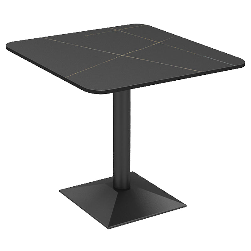 Industrial Style Dinner Room Kitchen Table Metal Base Table for Dinning Room