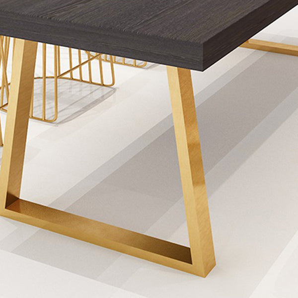 Rectangle Dining Site Table Traditional Luxury Dinette Table with Pine Solid Wood