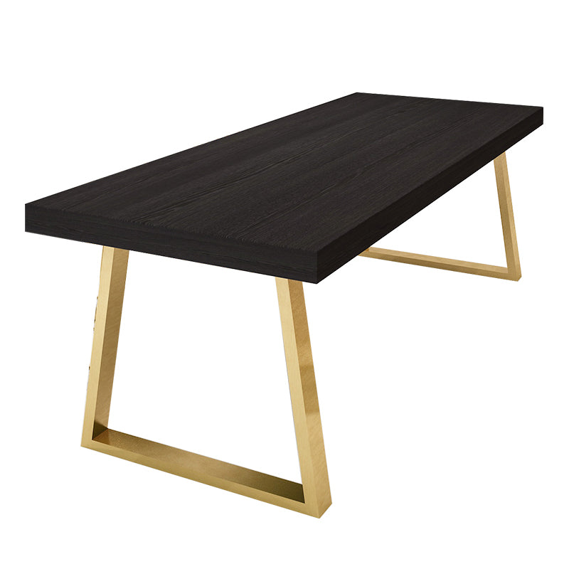 Rectangle Dining Site Table Traditional Luxury Dinette Table with Pine Solid Wood
