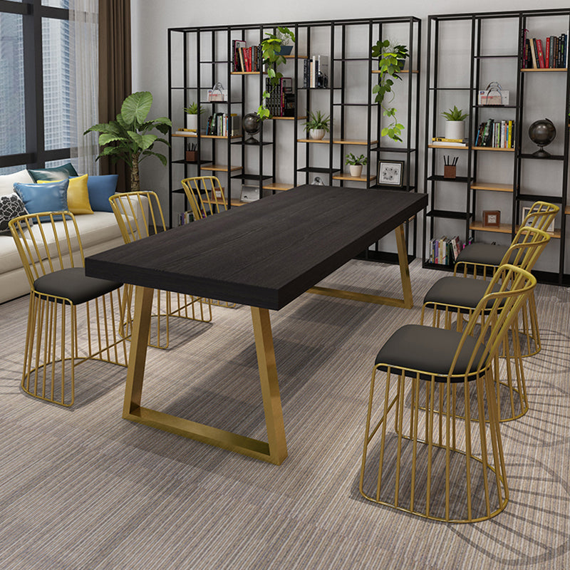 Rechteck Schlittenbasis Hausmöbel Massivholz Esszimmer Sammlung für Esszimmer