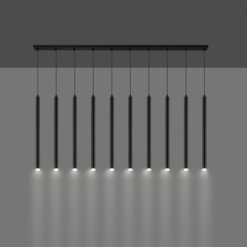 Lampade a sospensione lineare Light MODERS SOSPENSIONE LED LAGUA PENSIONE CON IL CRIDALE CRIDOLE