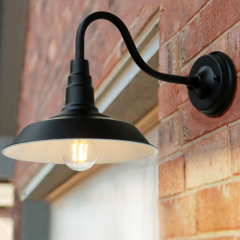 American Industrial Style Wall Mount Light Vintage Indoor Outdoor Wall Sconce Lighting Fixture