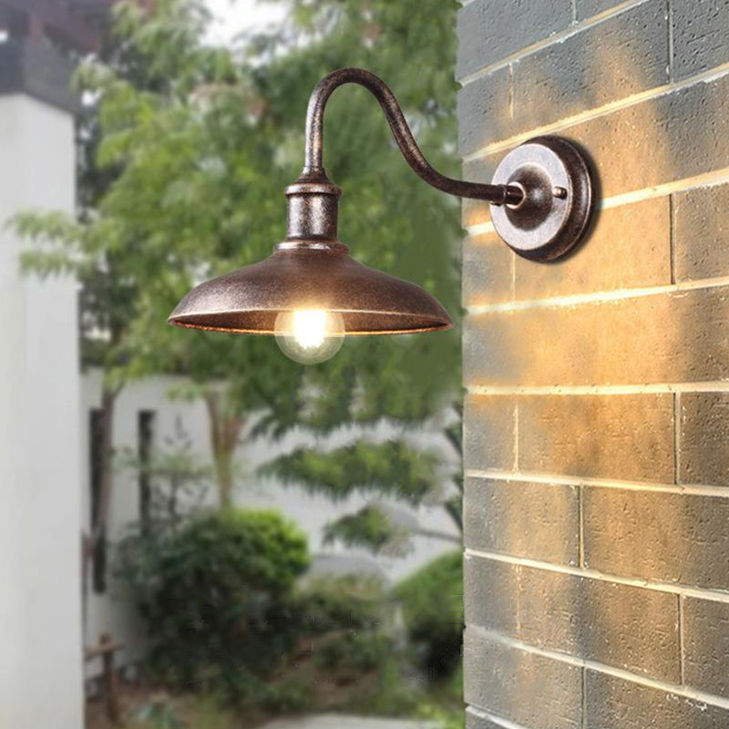 American Industrial Style Wall Mount Light Vintage Indoor Outdoor Wall Sconce Lighting Fixture